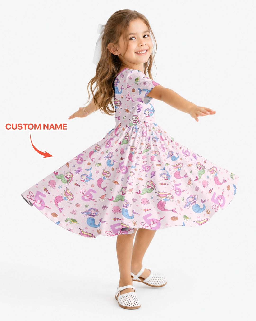 Vorlage Bambus Twirl Kleid