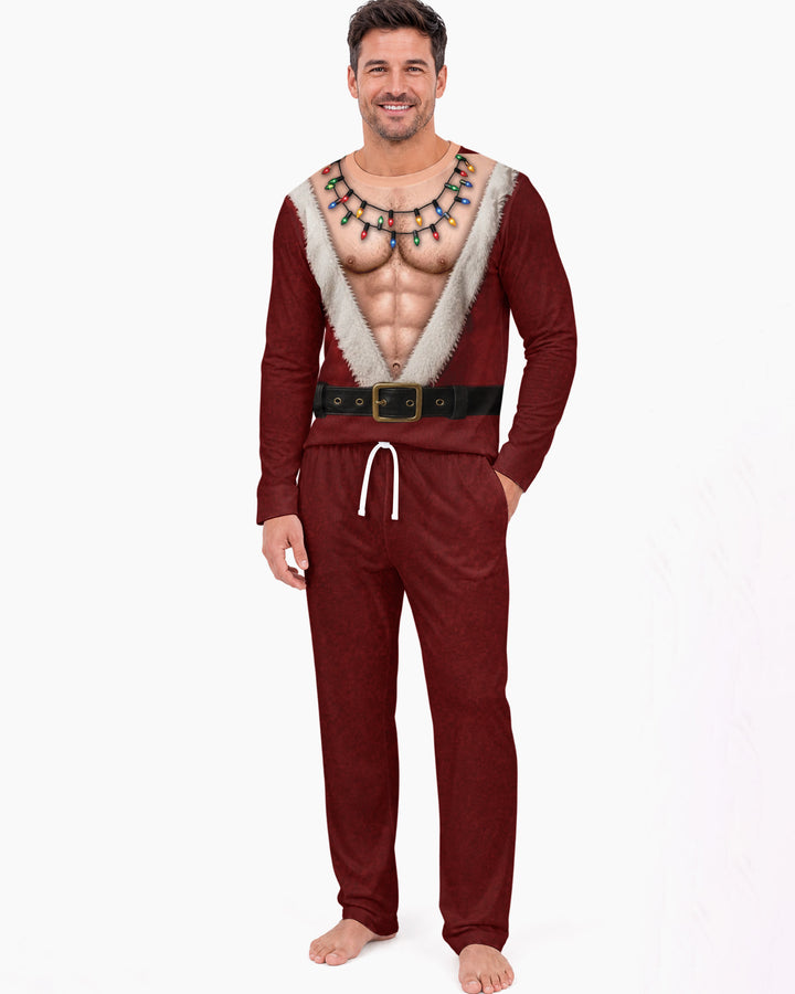 Funny Pajama Bamboo Men's Pajama Set