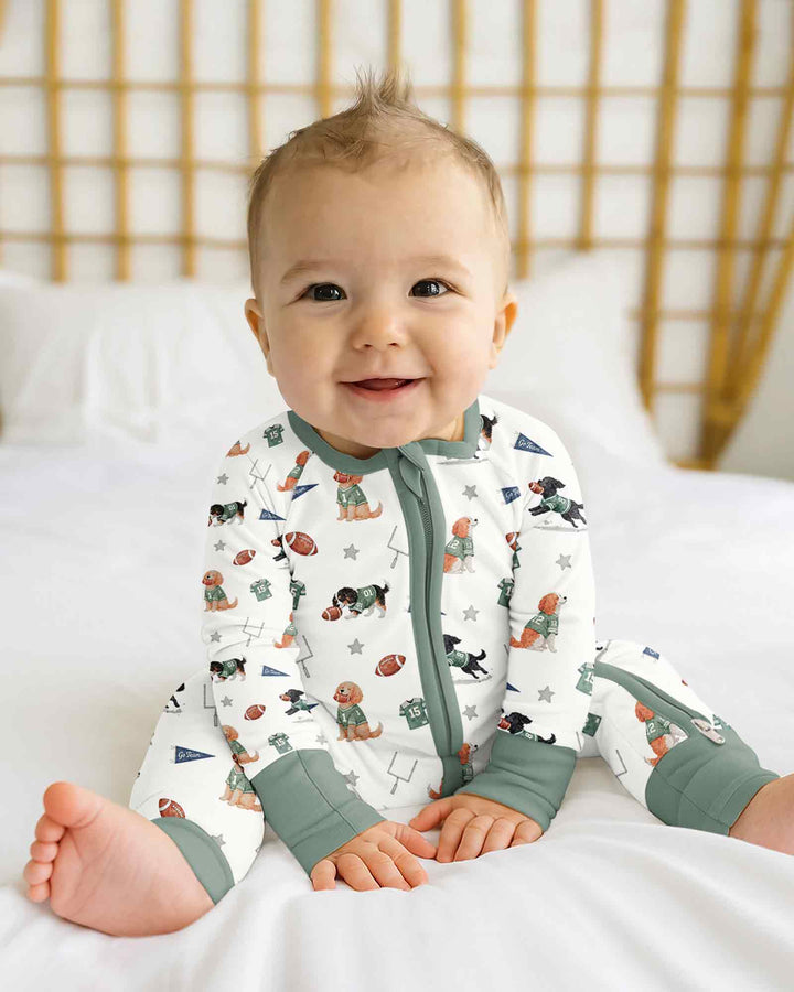 Gerippte Babykleidung mit individuellem Foto - Weich &amp; Skizzenhaft