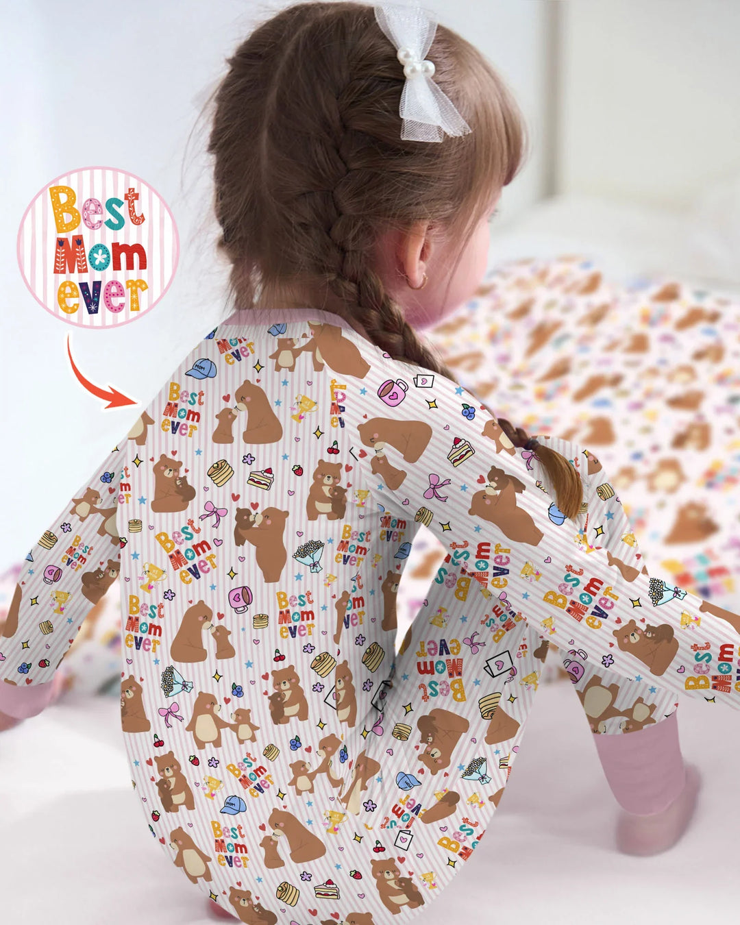 Gerippte Babykleidung mit individuellem Foto - Weich &amp; Skizzenhaft