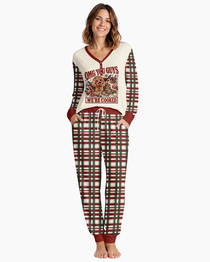 You Guys We're Cooked Bamboo Women Pajama Set