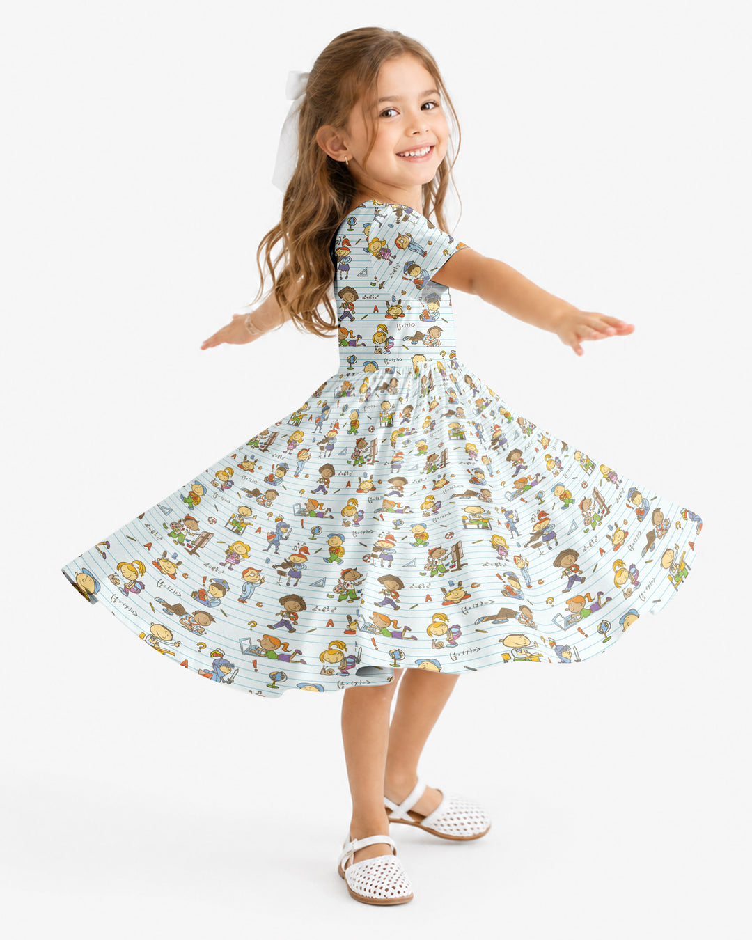 Vorlage Bambus Twirl Kleid