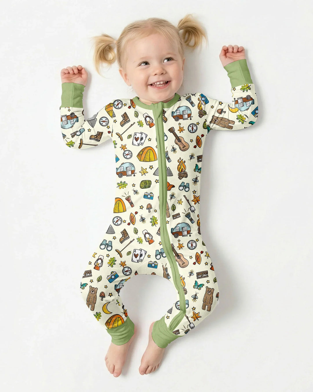 Gerippte Babykleidung mit individuellem Foto - Weich &amp; Skizzenhaft