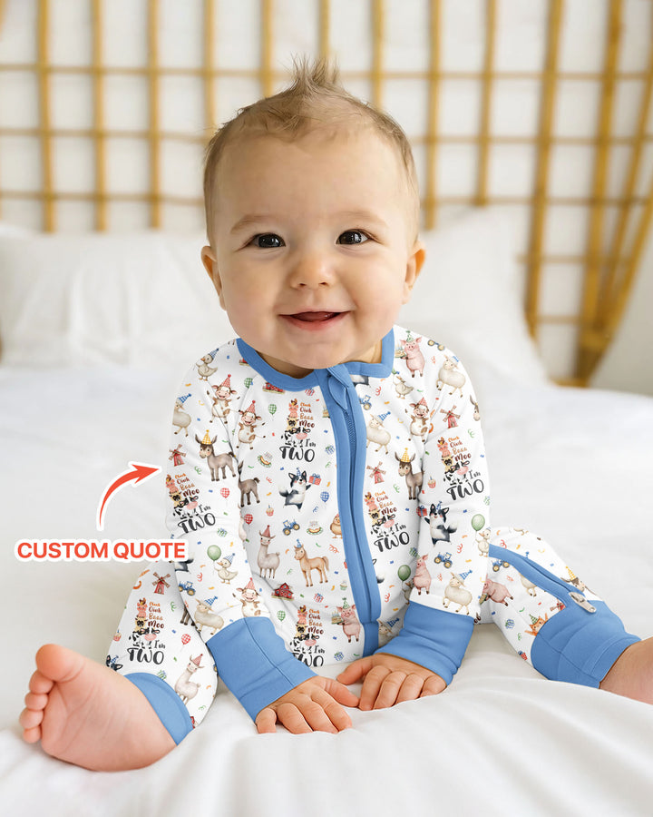 Gerippte Babykleidung mit individuellem Foto - Weich &amp; Skizzenhaft