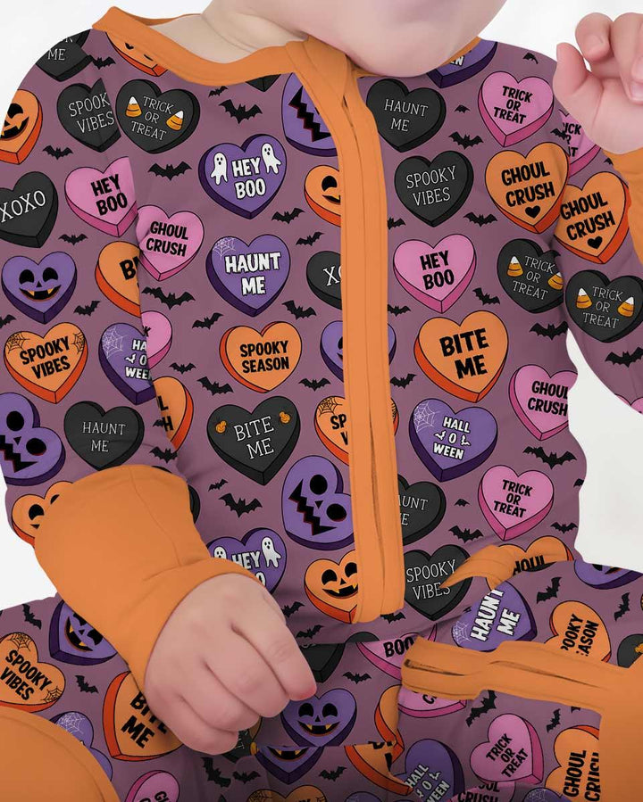 Candy Hearts Halloween Convertible Zippy