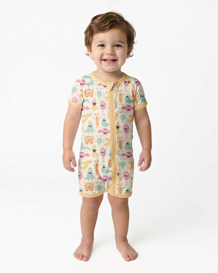 Monster Boo Bash Bamboo Shorty Zippy