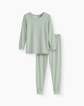 Zweiteiliges Bambus-Pyjama-Set in Jet Stream
