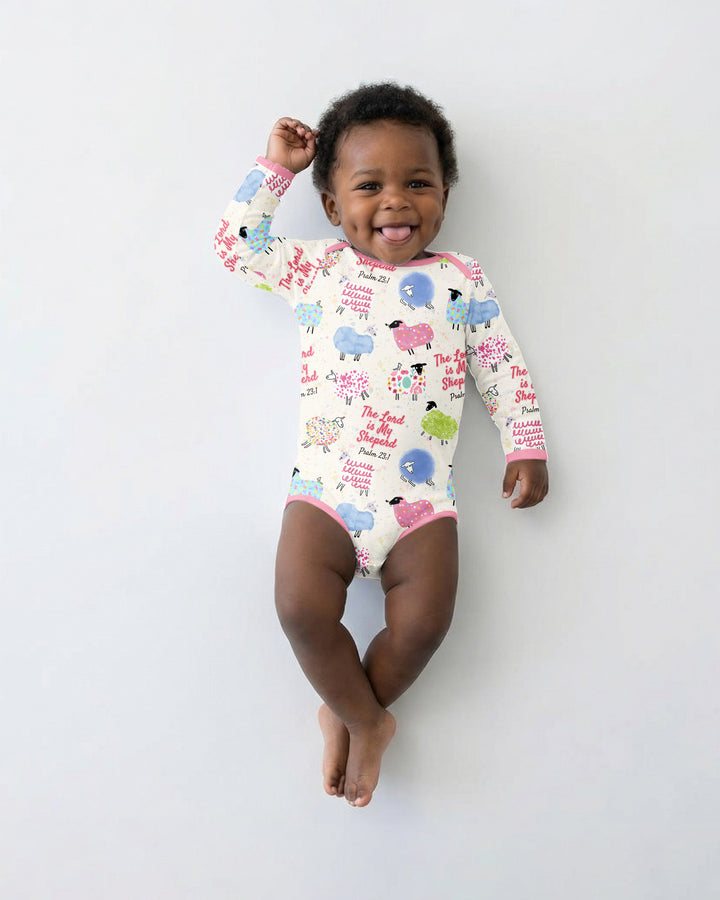 Gerippte Babykleidung mit individuellem Foto - Weich &amp; Skizzenhaft
