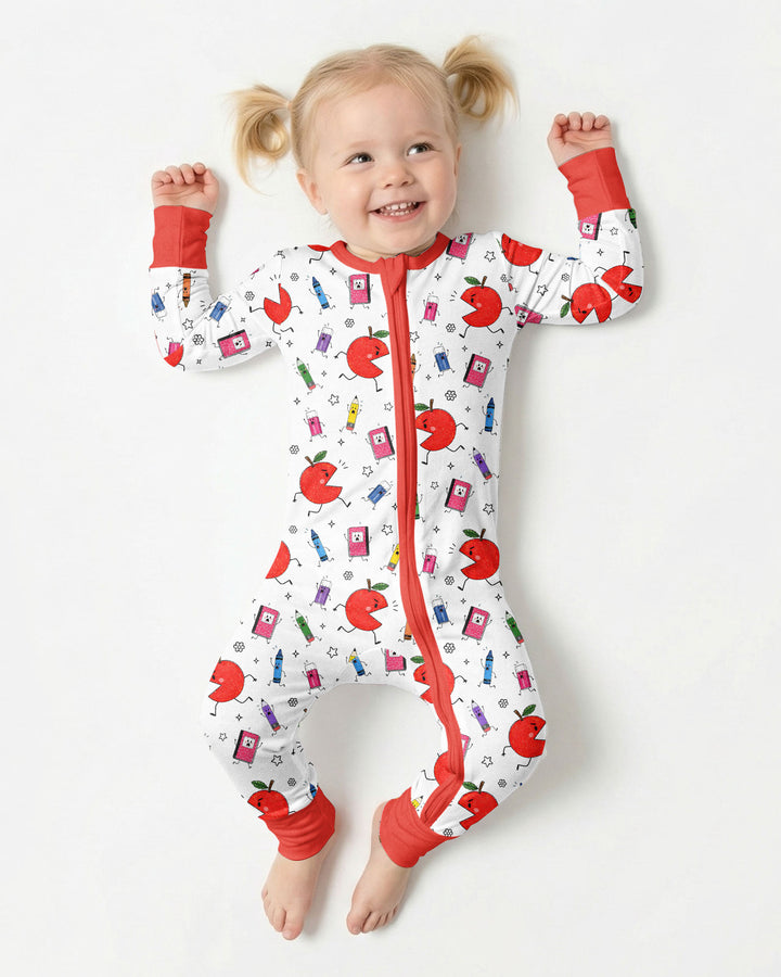 Gerippte Babykleidung mit individuellem Foto - Weich &amp; Skizzenhaft