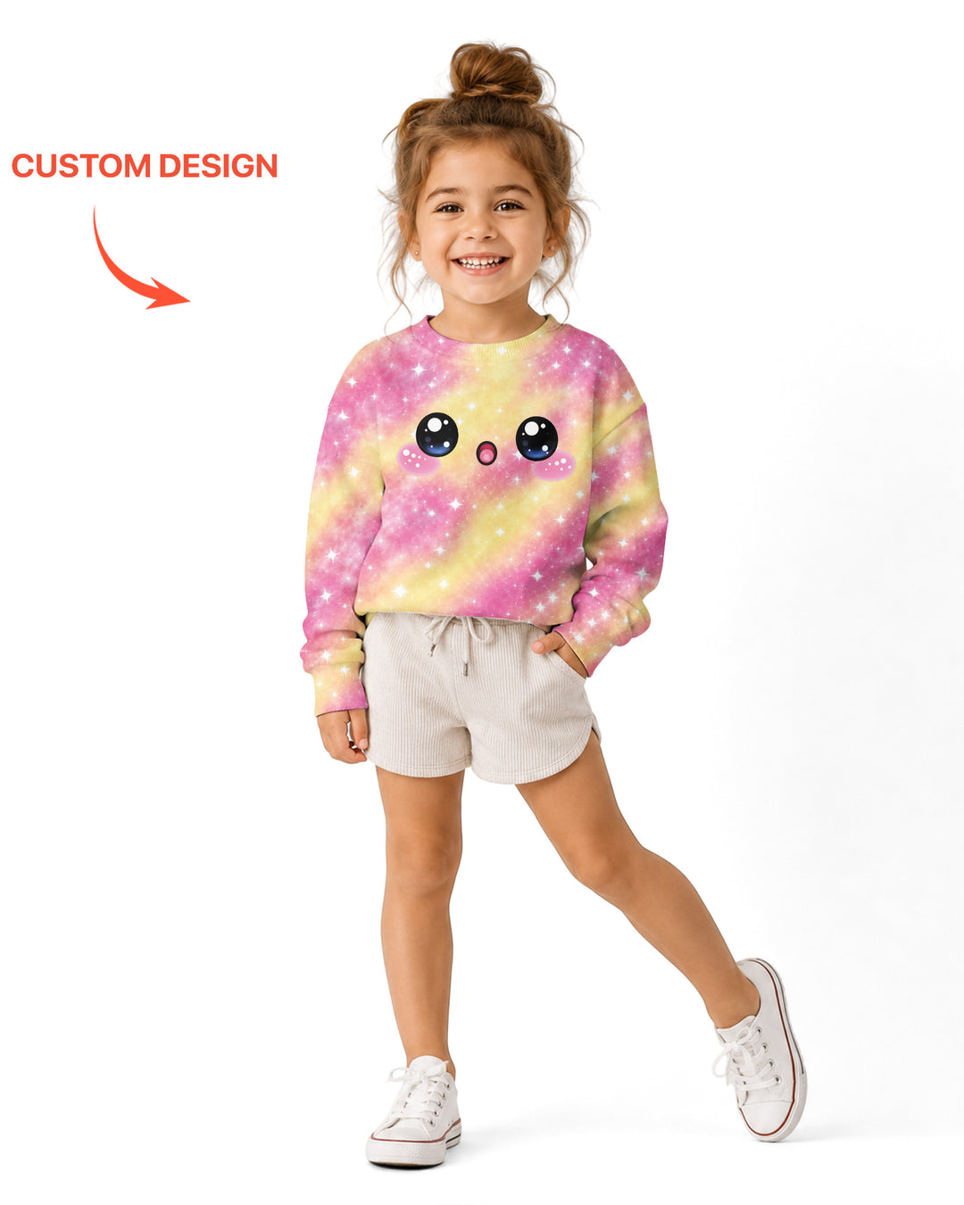 Matching Squishy Dumplings Costume Bamboo Crewneck Sweatshirt