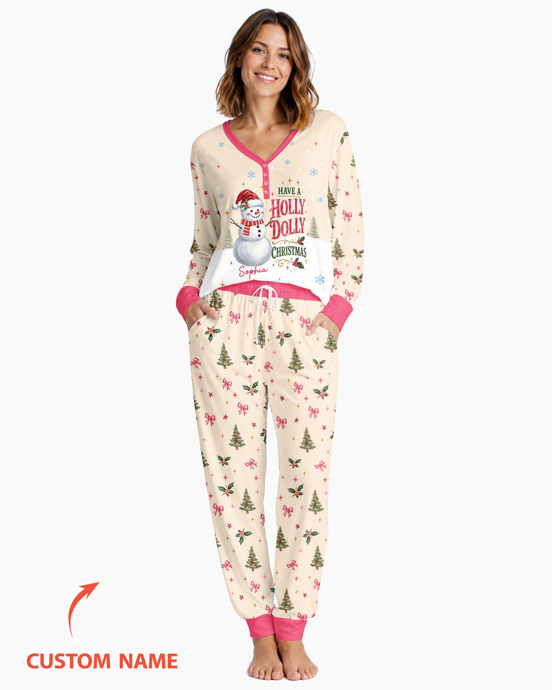 Tis The Season Bamboo Women Pajama Set