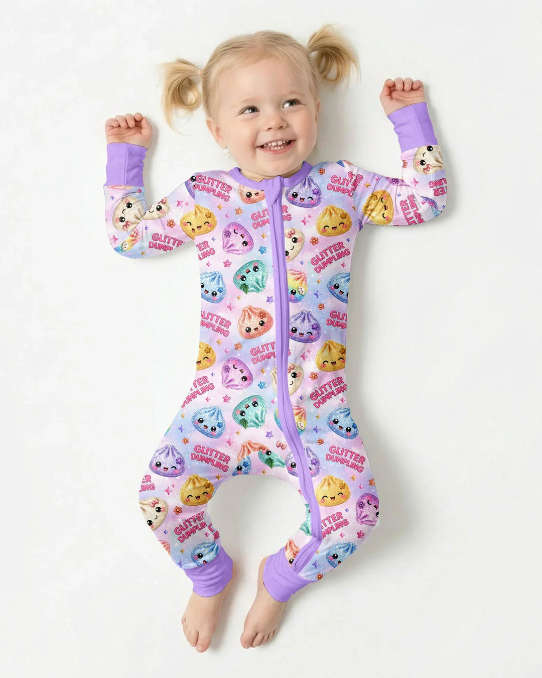 Glitter Dumpling Bamboo Convertible Zippy