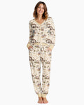 Silent Night Nativity Bamboo Women Pajama Set