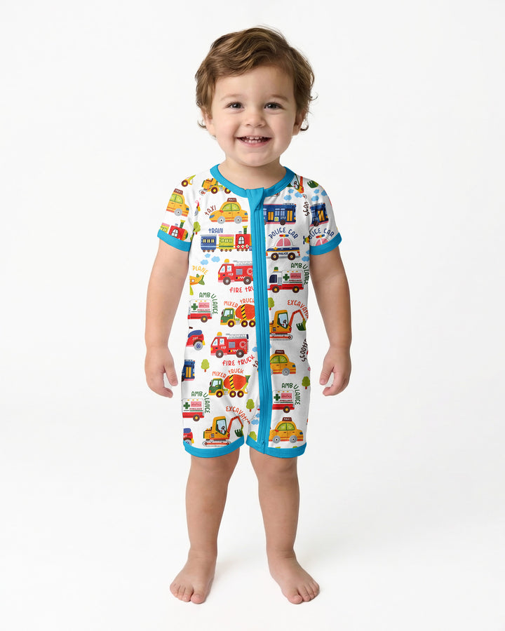 Beep Beep Adventure Bamboo Shorty Zippy