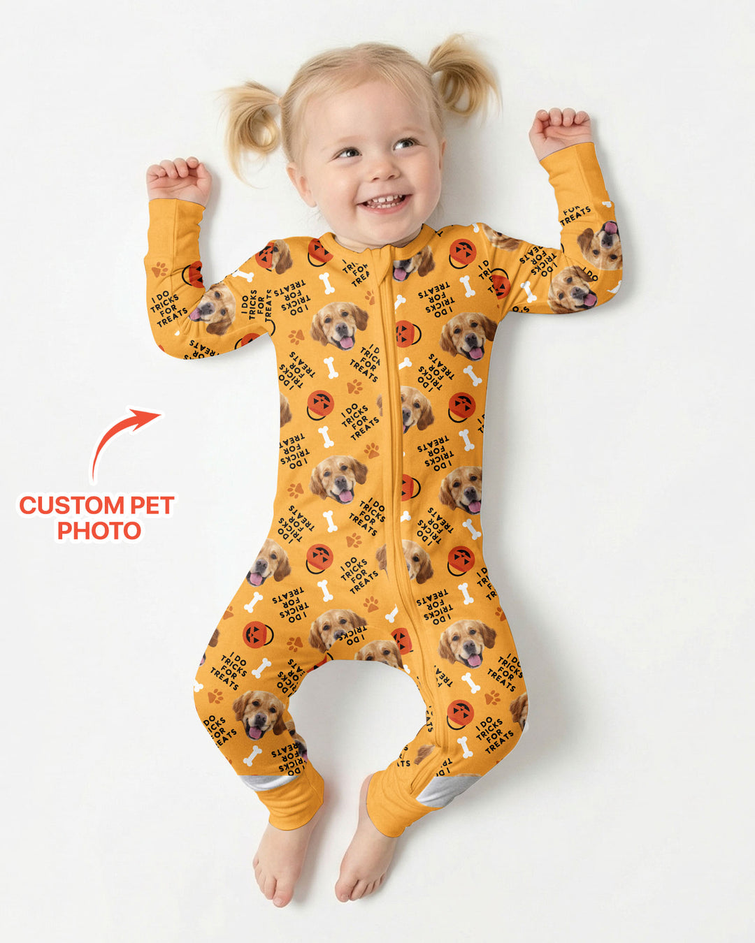Custom Pet Photo Tricks for Treats  Bamboo Convertible Zippy