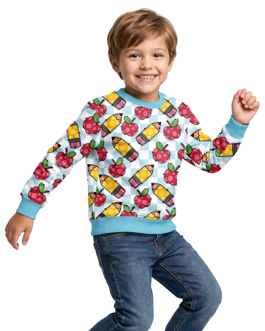 Sweatshirt mit Rundhalsausschnitt aus Bambusfaser