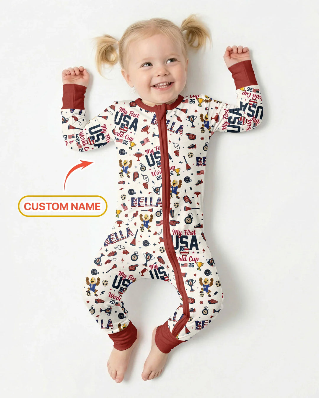 Gerippte Babykleidung mit individuellem Foto - Weich &amp; Skizzenhaft
