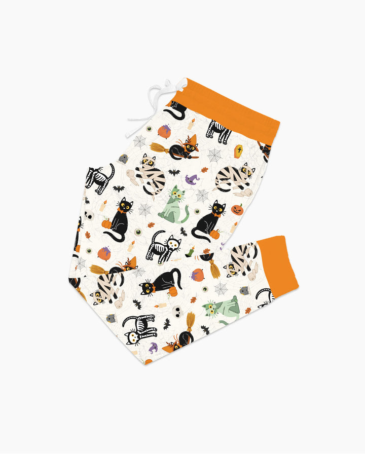 Spooky Cat Squad Bamboo Women Pajama Set