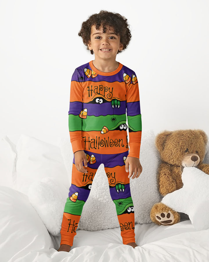 Happy Halloween Bamboo Two Piece Long Sleeve Pajama Set
