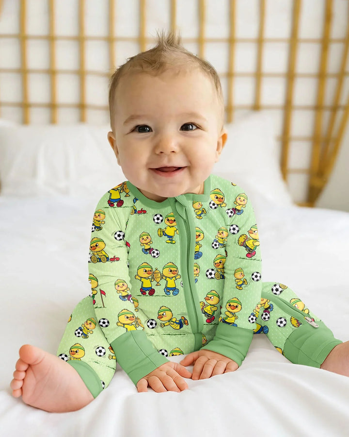 Gerippte Babykleidung mit individuellem Foto - Weich &amp; Skizzenhaft