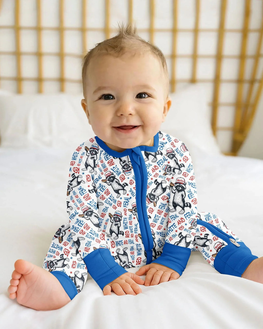 Gerippte Babykleidung mit individuellem Foto - Weich &amp; Skizzenhaft