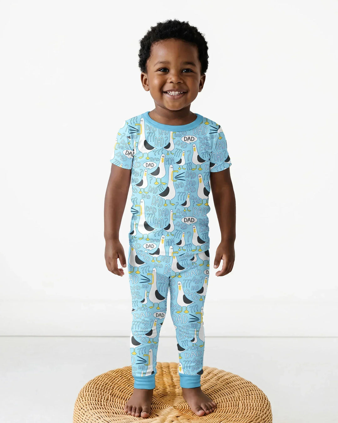 Zweiteiliges, kurzärmliges Pyjama-Set mit Marienkäfern