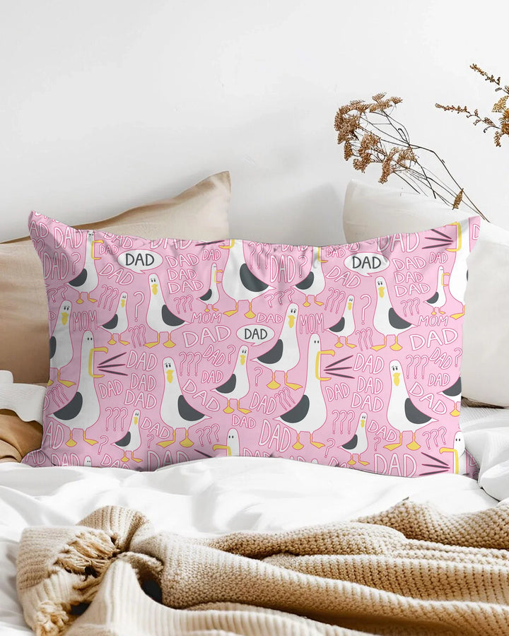 Funny Seagull DAD Bamboo Pillow Case