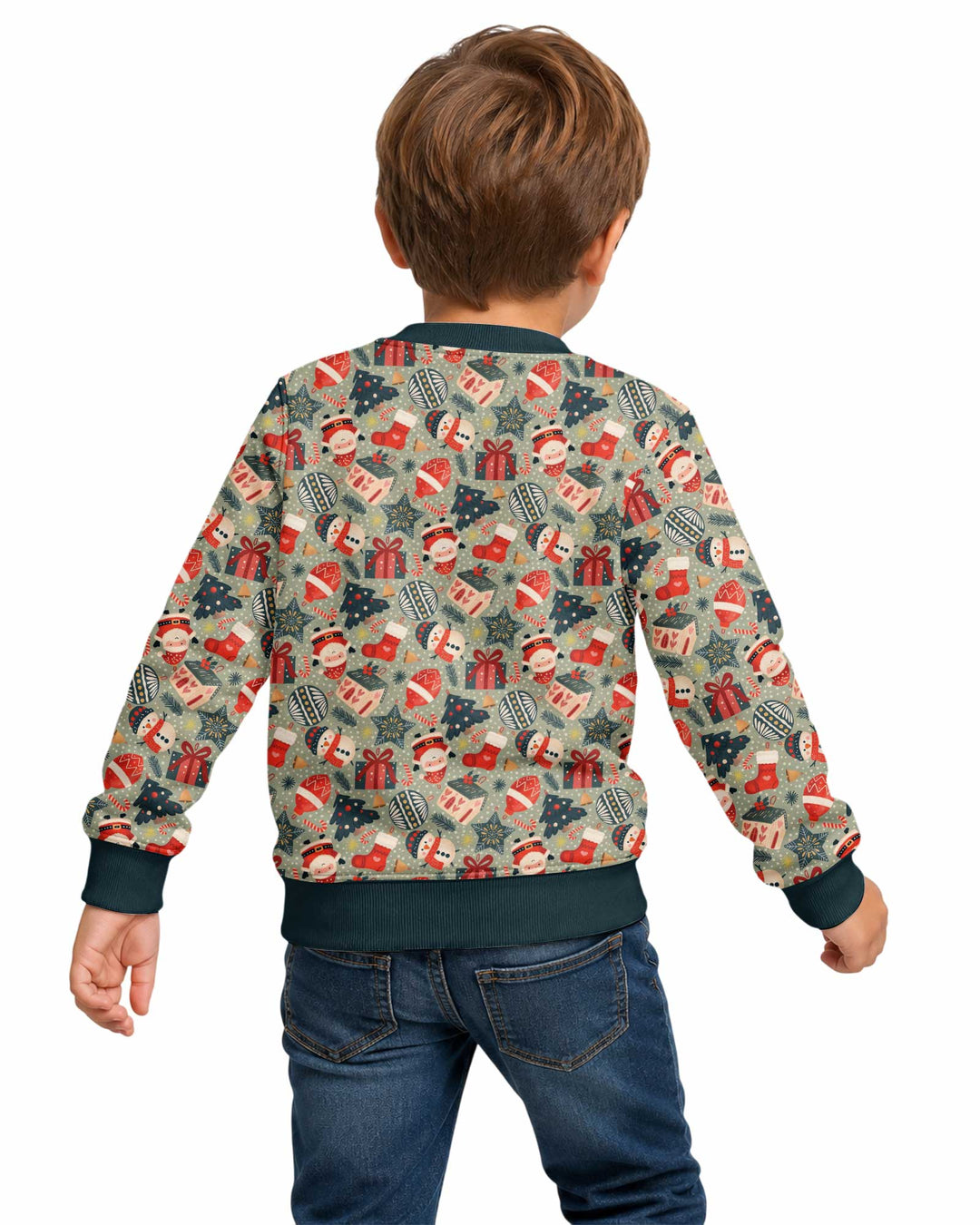 Christmas Ornaments Bamboo Crewneck Sweatshirt