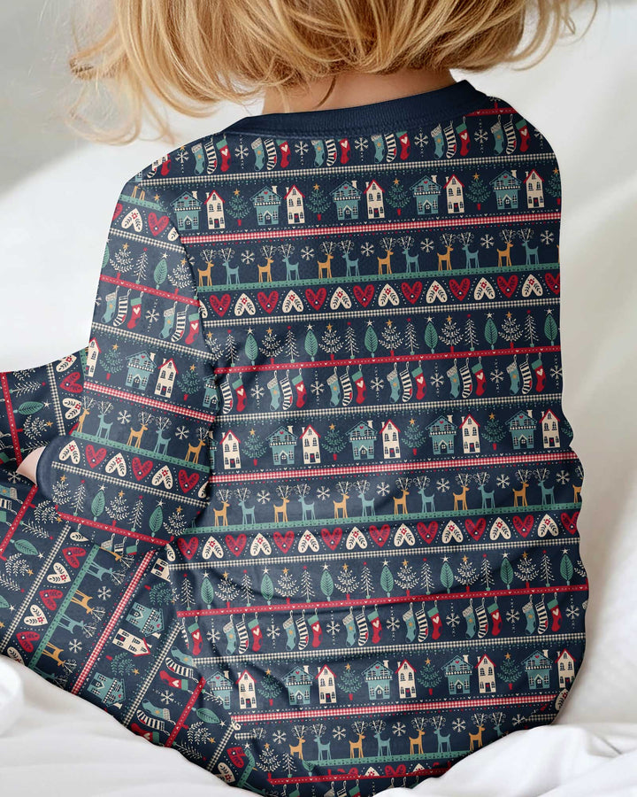 Vintage Nordic Christmas Bamboo Convertible Zippy