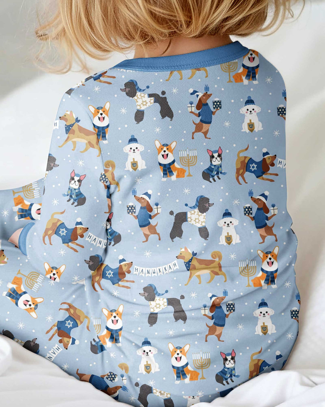 Hanukkah Dogs Bamboo Convertible Zippy