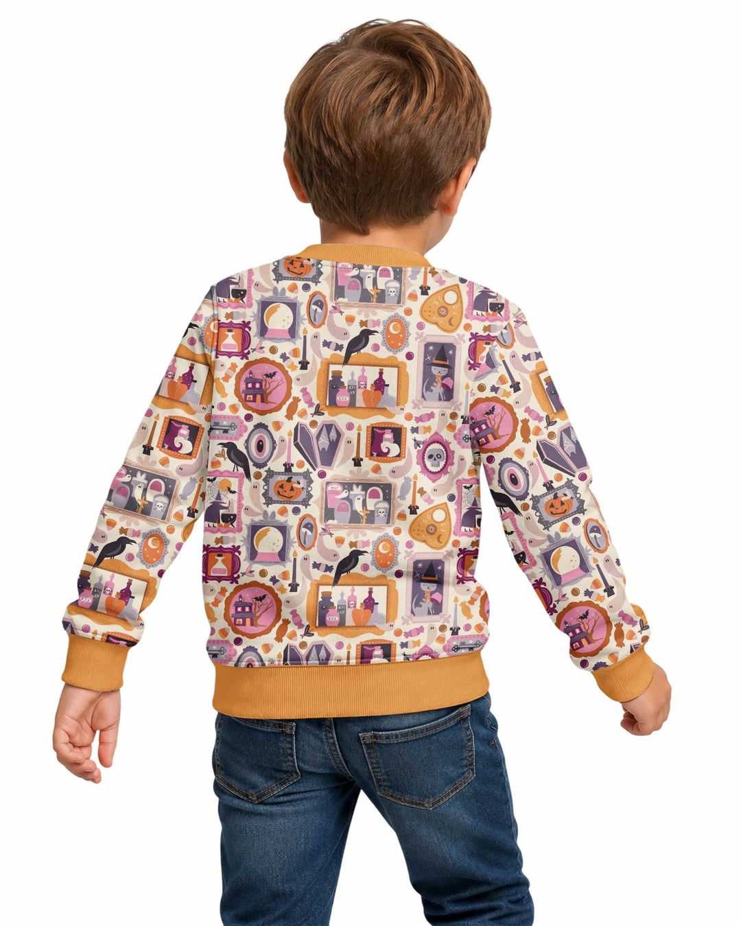 Spooky Portraits Bamboo Crewneck Sweatshirt