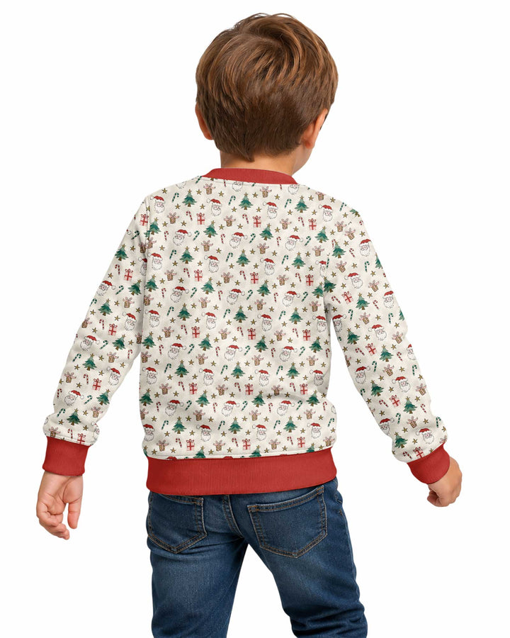 Sweatshirt mit Rundhalsausschnitt aus Bambusfaser