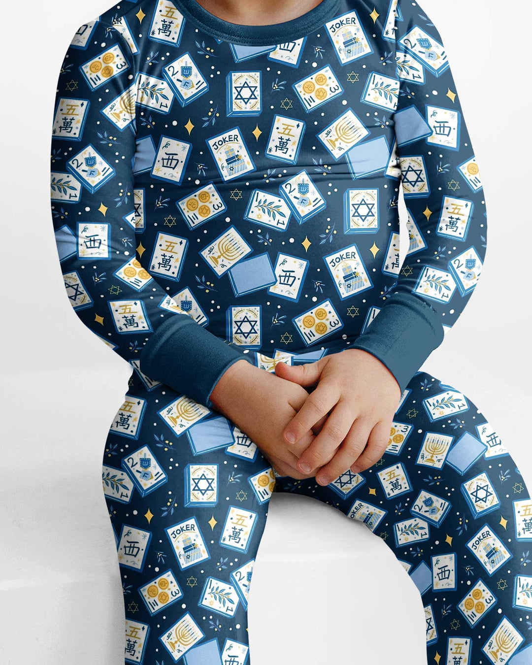 Love And Lights Bamboo Two Piece Long Sleeve Pajama Set