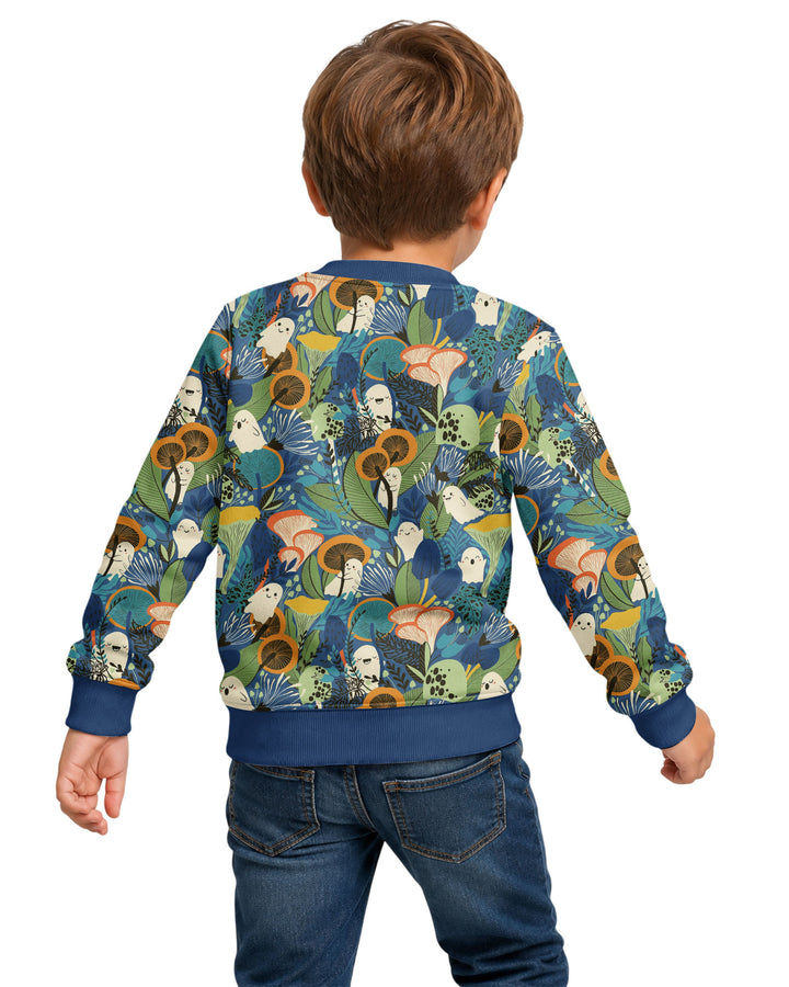 Ghost Forest Bamboo Crewneck Sweatshirt