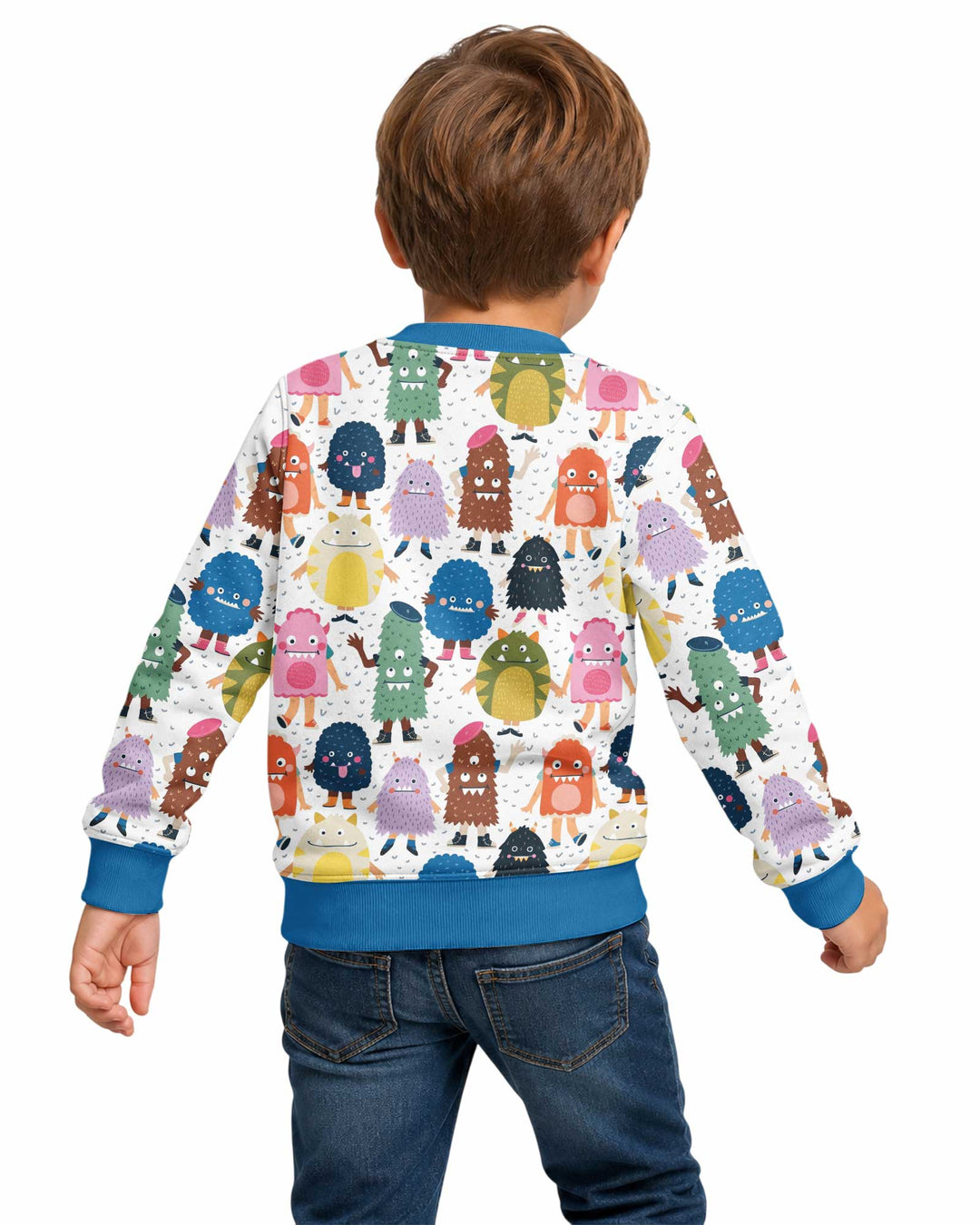 (Not So) Scary Monsters Bamboo Crewneck Sweatshirt