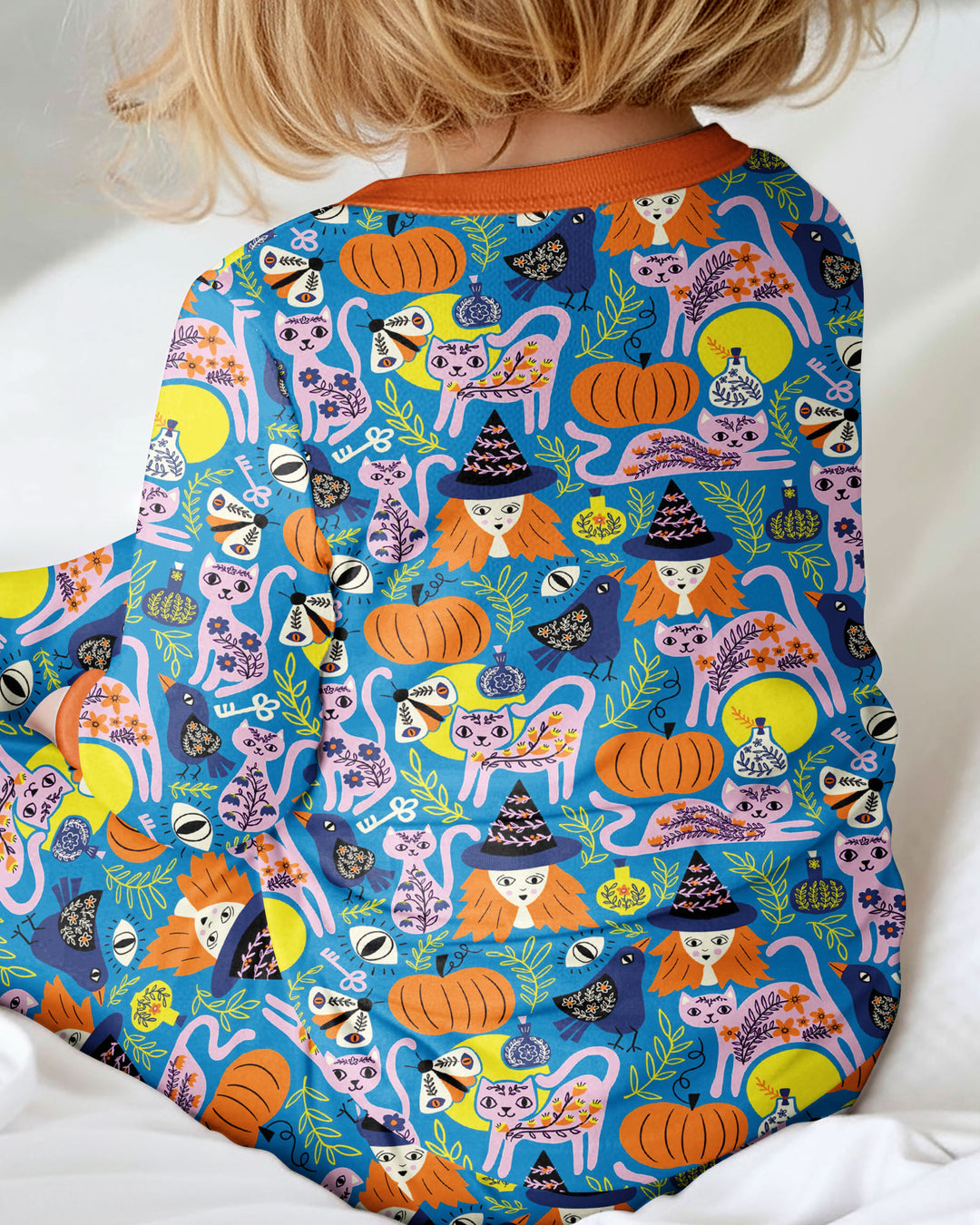 Whimsical Witch Cats Bamboo Convertible Zippy