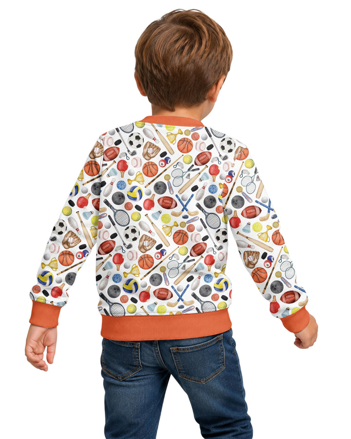 So Much Fun with Sports Bamboo Crewneck Sweatshirt