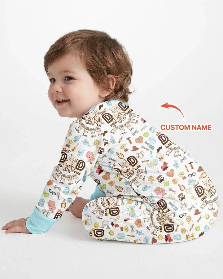 Gerippte Babykleidung mit individuellem Foto - Weich &amp; Skizzenhaft