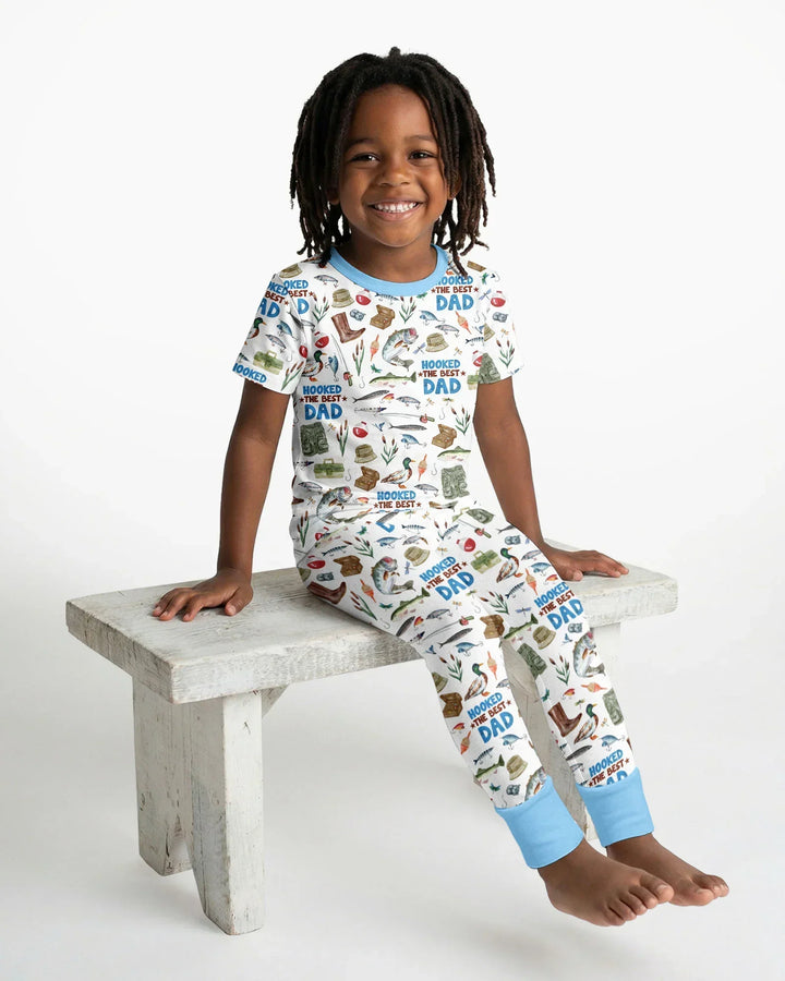 Zweiteiliges, kurzärmliges Pyjama-Set mit Marienkäfern