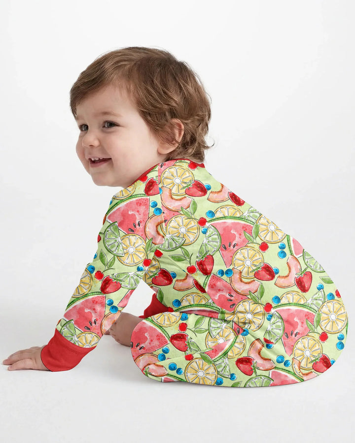 Gerippte Babykleidung mit individuellem Foto - Weich &amp; Skizzenhaft
