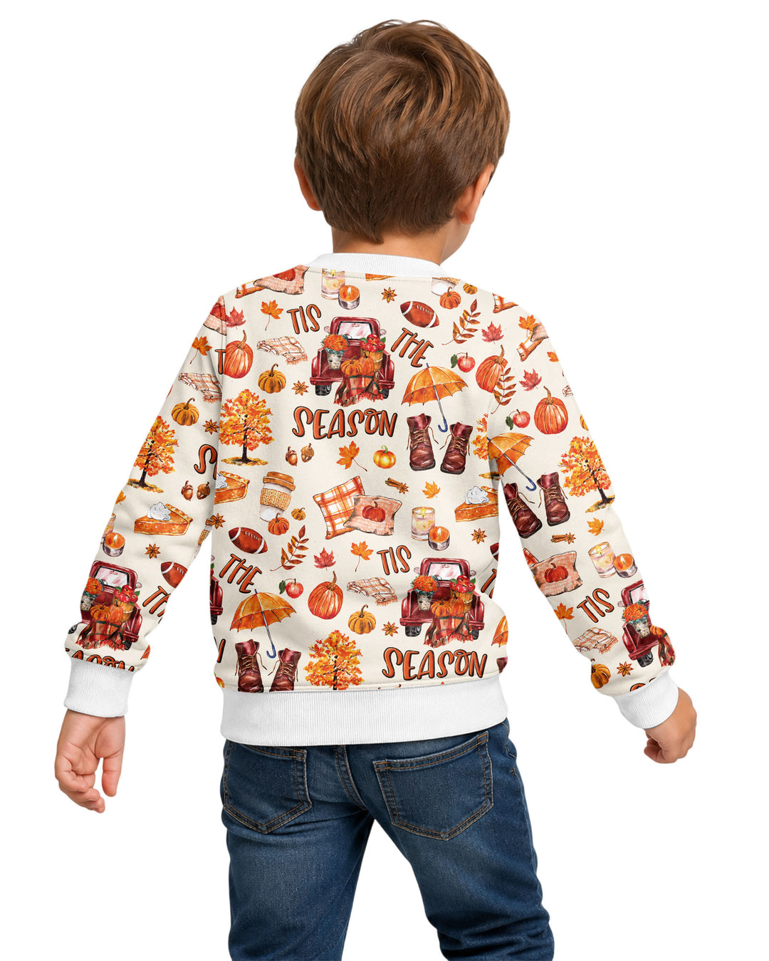 Sweatshirt mit Rundhalsausschnitt aus Bambusfaser