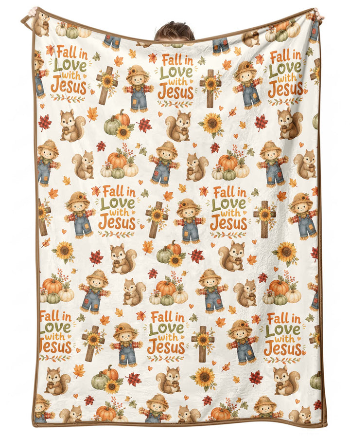 Fall For Jesus Bamboo Blanket