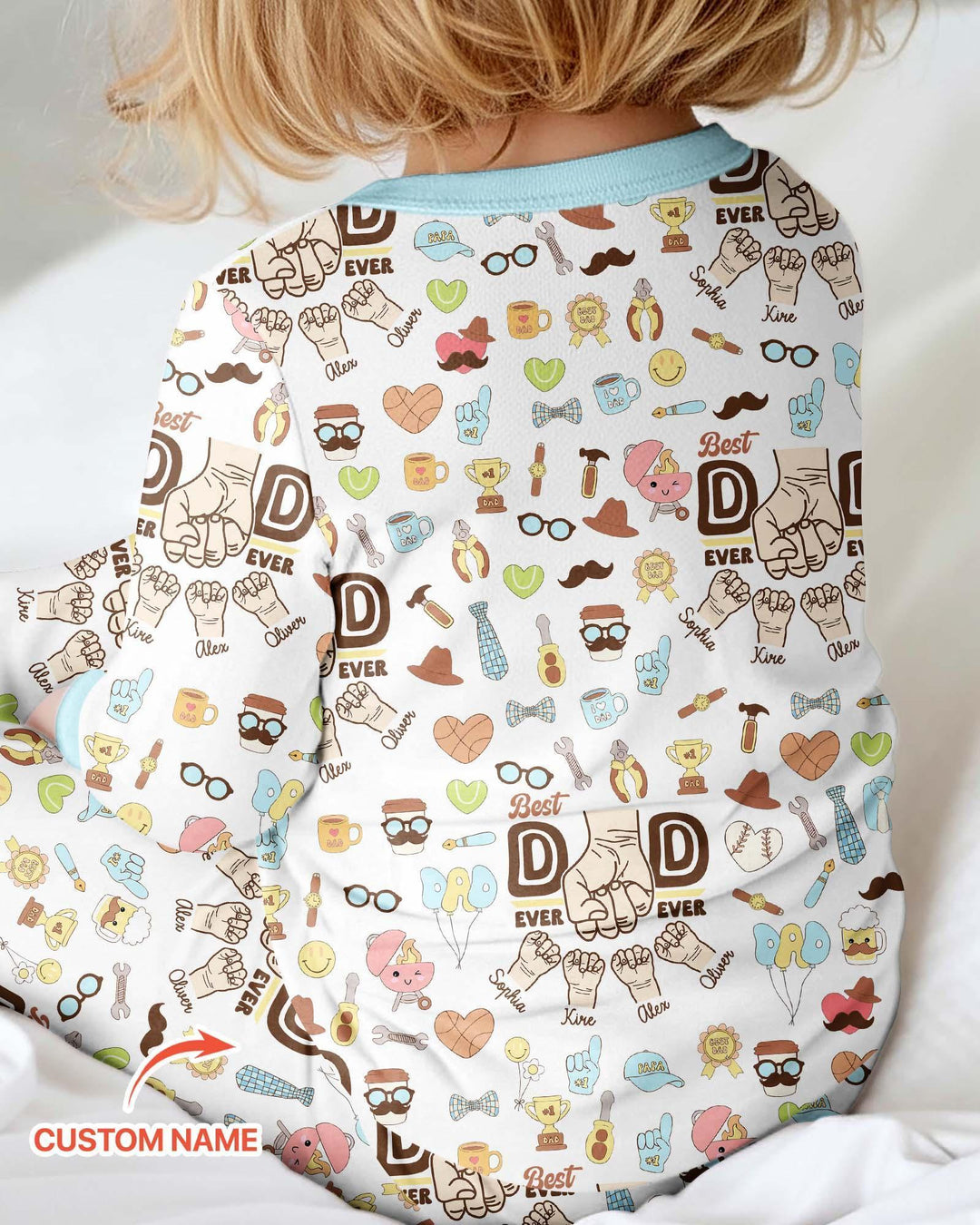 Gerippte Babykleidung mit individuellem Foto - Weich &amp; Skizzenhaft