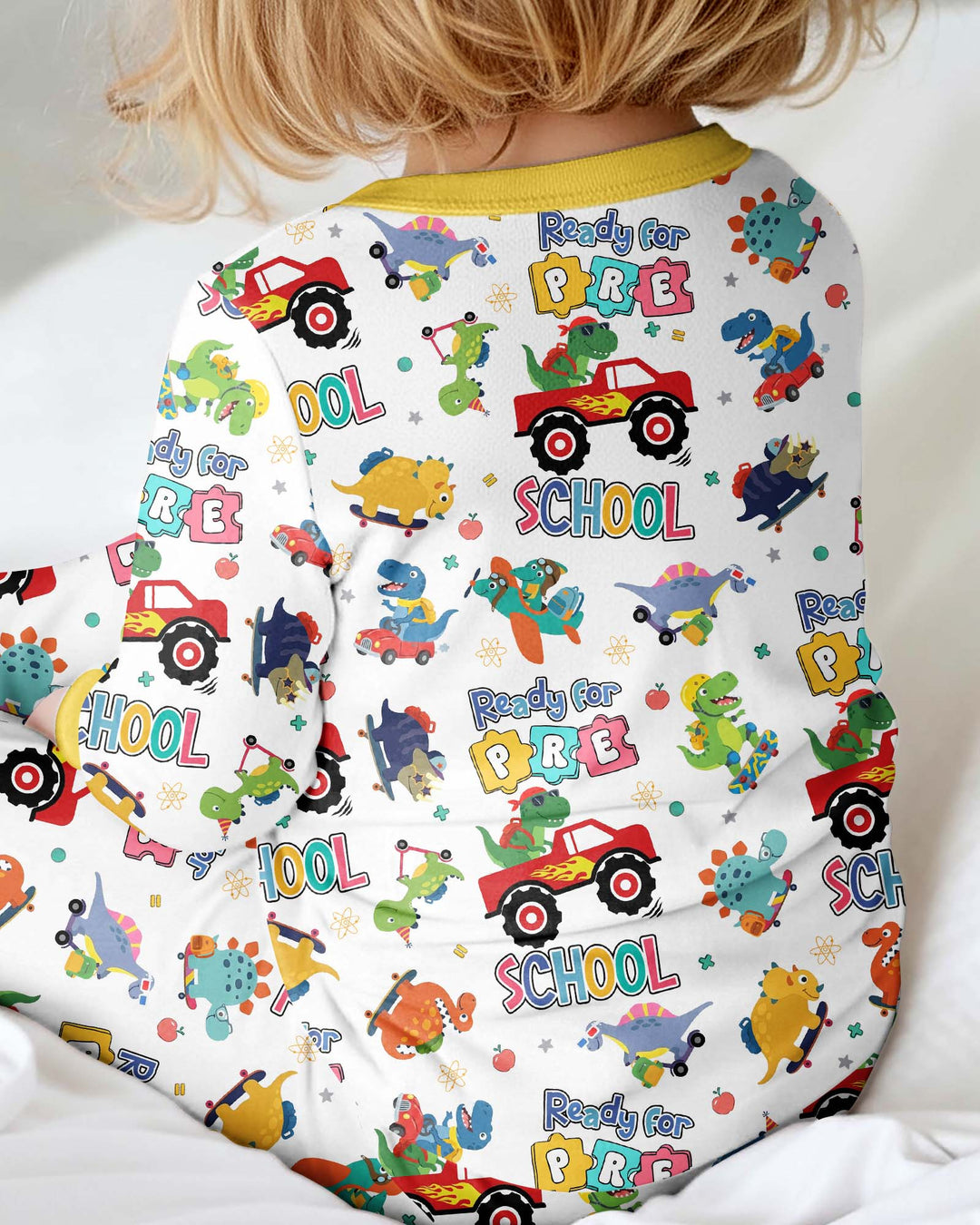 Gerippte Babykleidung mit individuellem Foto - Weich &amp; Skizzenhaft