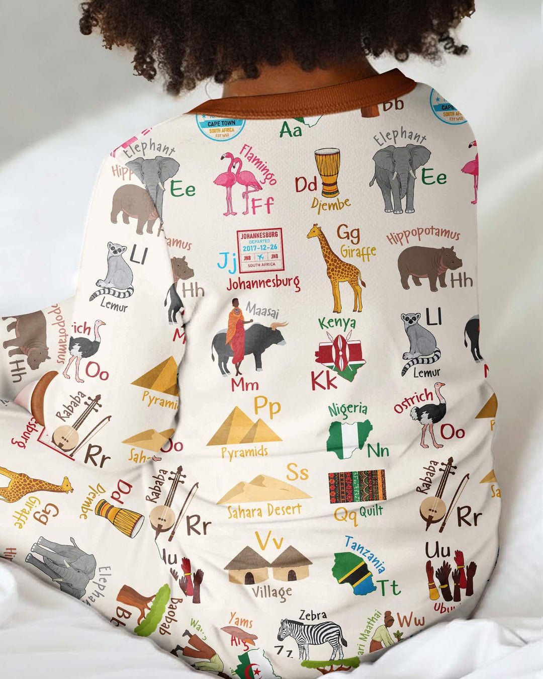 Gerippte Babykleidung mit individuellem Foto - Weich &amp; Skizzenhaft