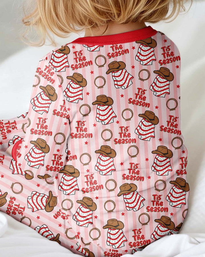 Western Christmas Tis the Season Bamboo Convertible Zippy