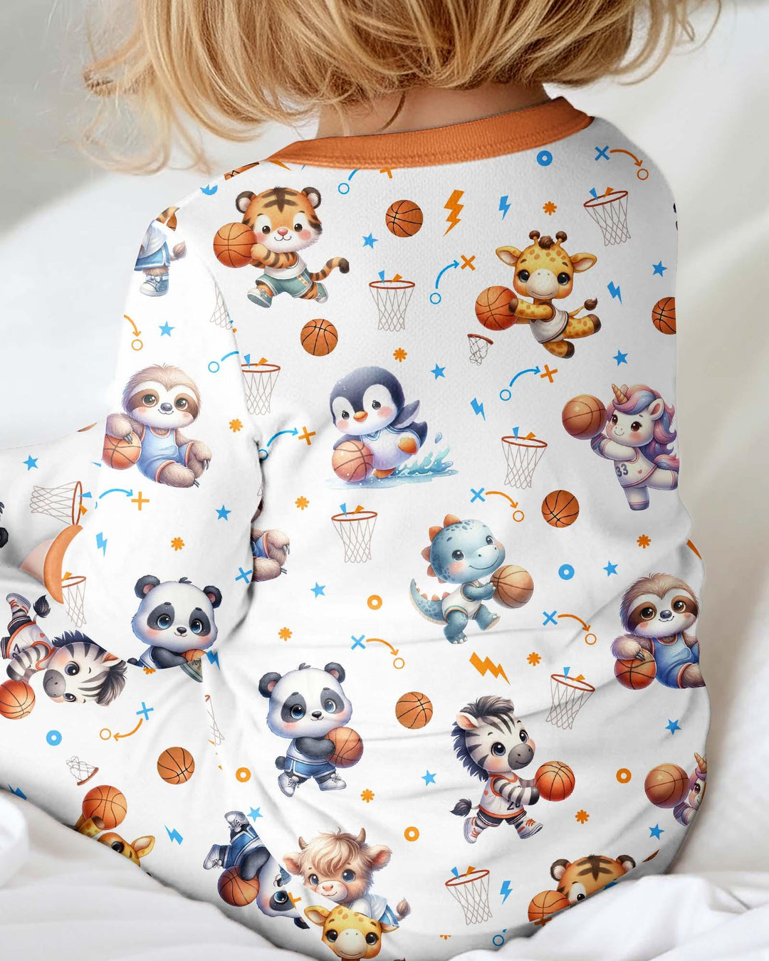 Gerippte Babykleidung mit individuellem Foto - Weich &amp; Skizzenhaft