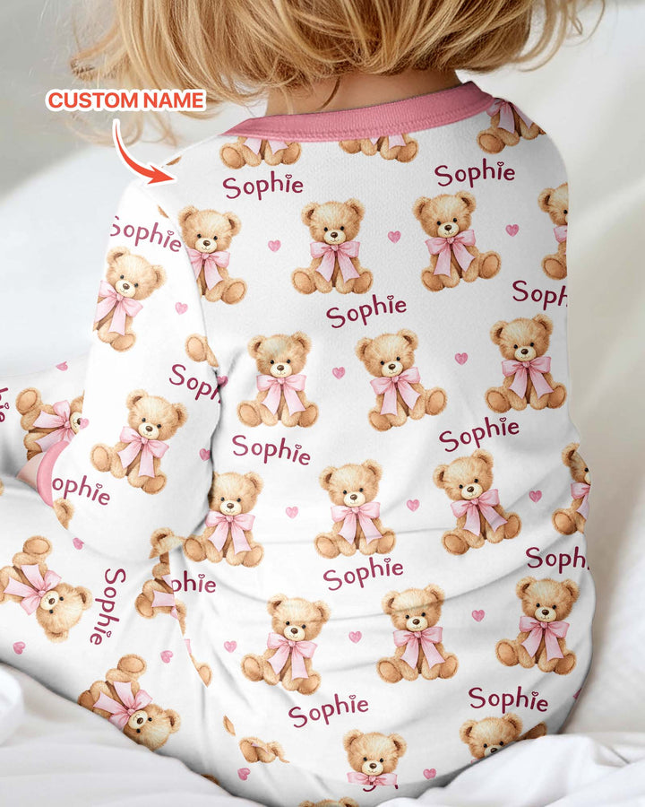 Grandma/... Loves Me Beary Much Personalized Bamboo Convertible Zippy