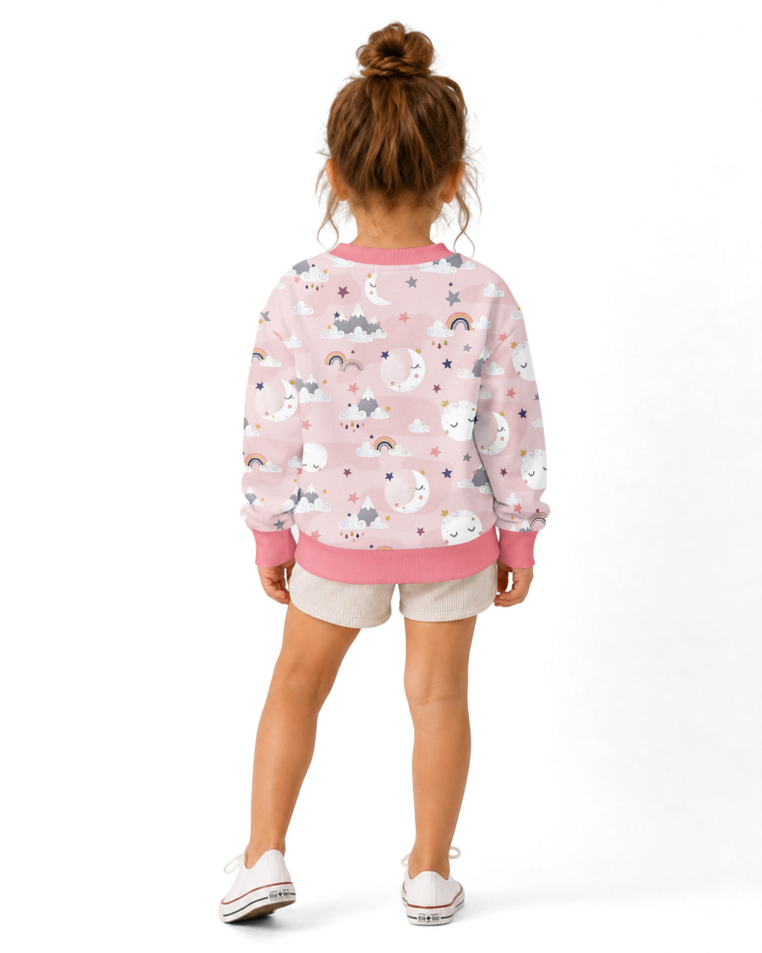 My Grandma Loves Me To The Moon And Back Bamboo Crewneck Sweatshirt