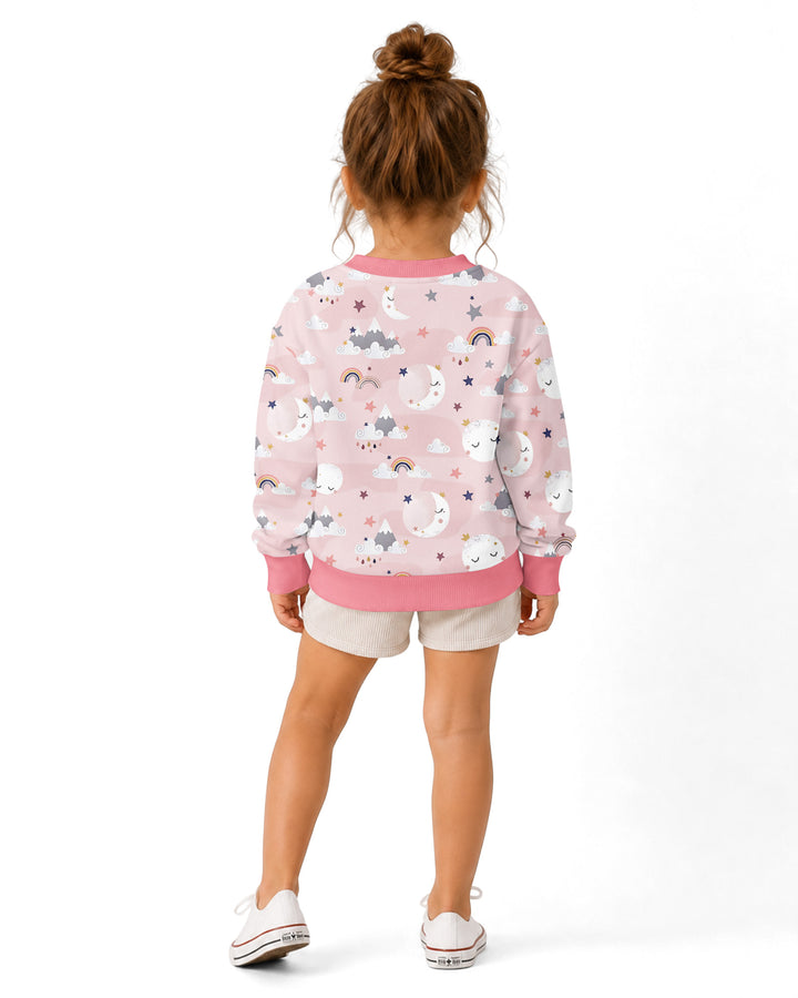 My Grandma Loves Me To The Moon And Back Bamboo Crewneck Sweatshirt